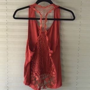 Crotchet racer back tank